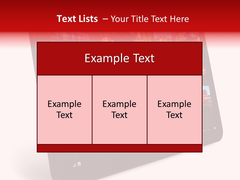 Communicator Concept Glossy PowerPoint Template