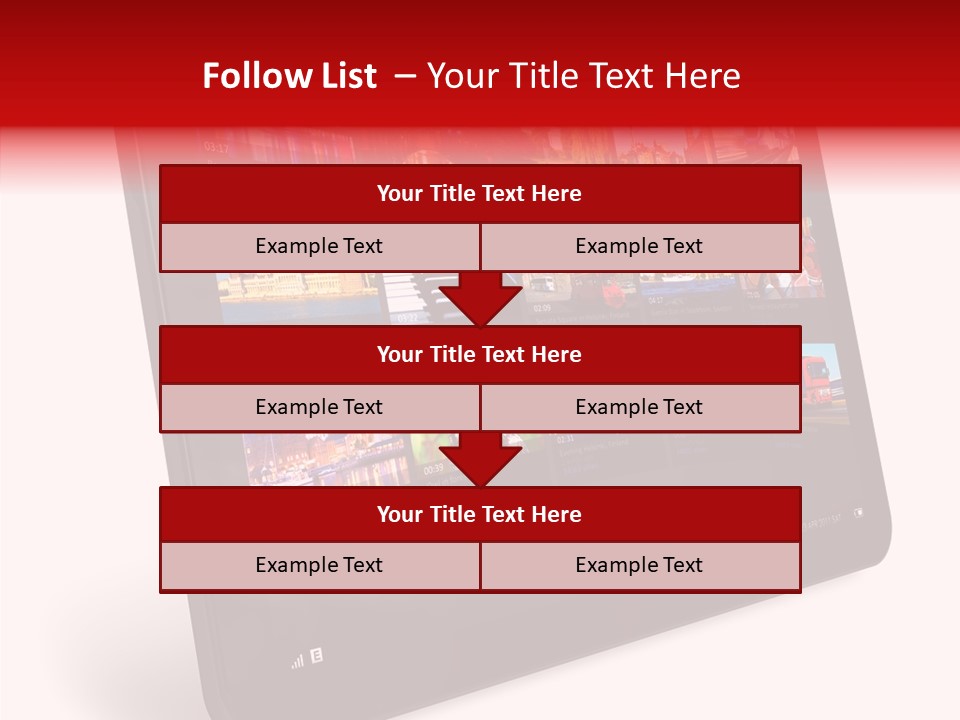 Communicator Concept Glossy PowerPoint Template