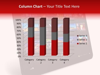 Communicator Concept Glossy PowerPoint Template