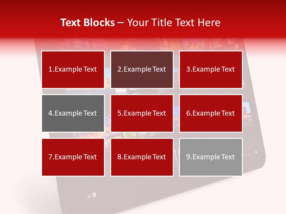 Communicator Concept Glossy PowerPoint Template