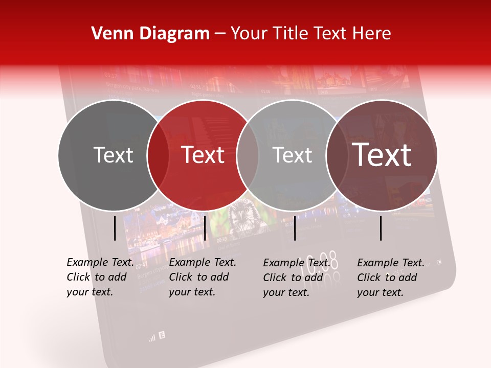 Communicator Concept Glossy PowerPoint Template