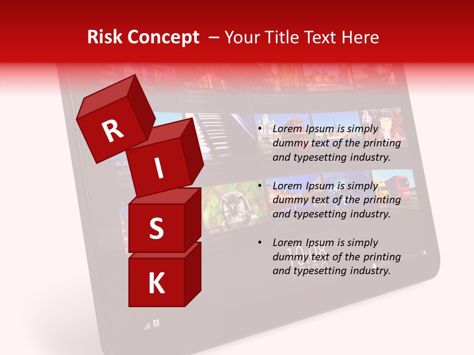 Communicator Concept Glossy PowerPoint Template