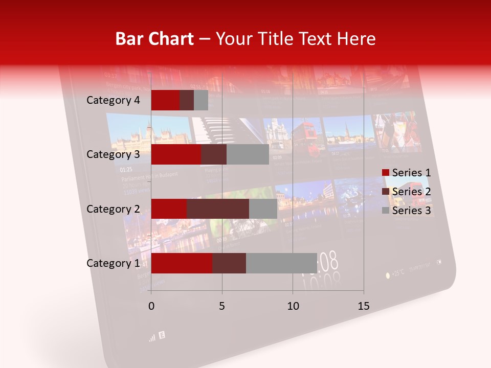 Communicator Concept Glossy PowerPoint Template