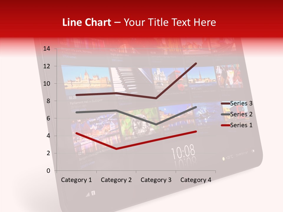 Communicator Concept Glossy PowerPoint Template