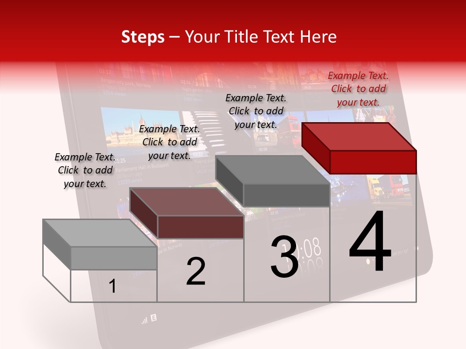 Communicator Concept Glossy PowerPoint Template