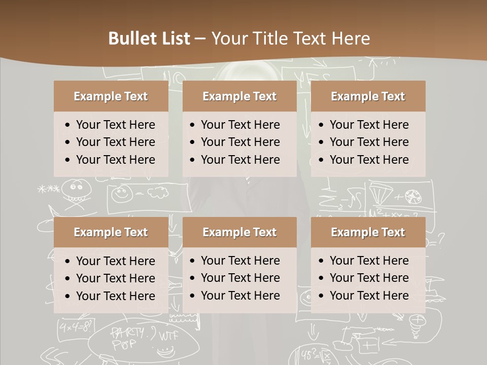 Leader Businessman  PowerPoint Template