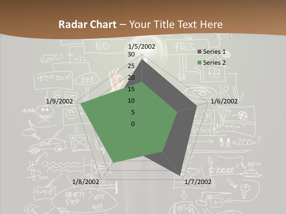 Leader Businessman  PowerPoint Template