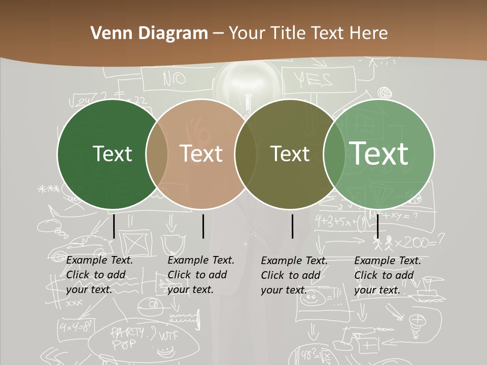 Leader Businessman  PowerPoint Template