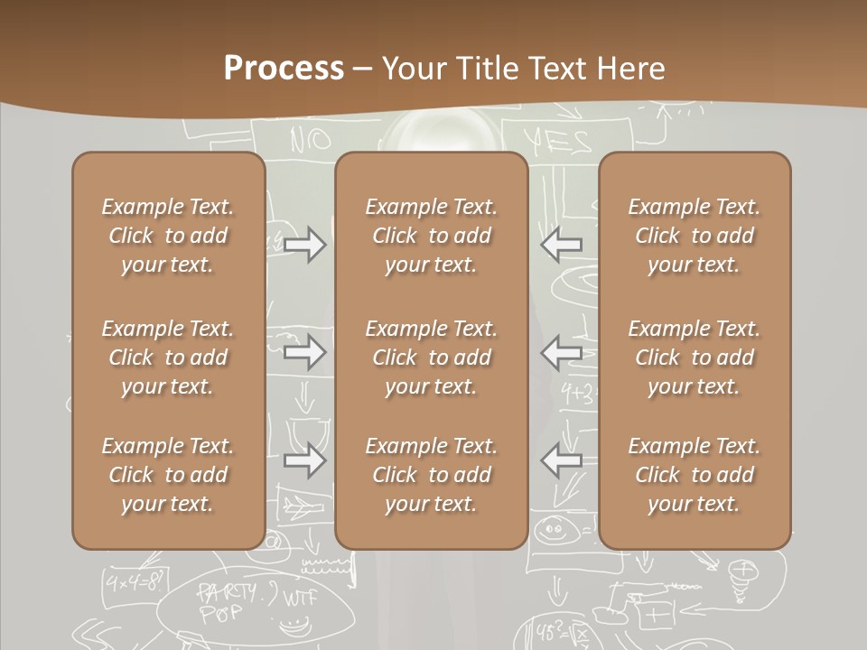 Leader Businessman  PowerPoint Template