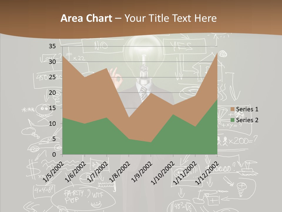 Leader Businessman  PowerPoint Template