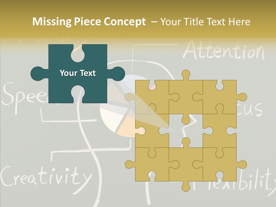 Blackboard Attention Analysis PowerPoint Template