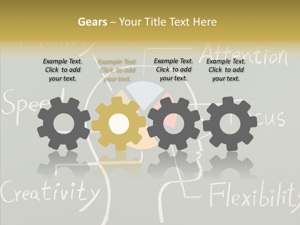 Blackboard Attention Analysis PowerPoint Template