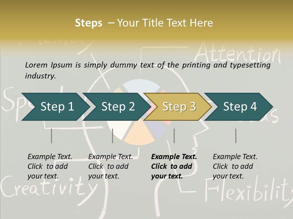Blackboard Attention Analysis PowerPoint Template