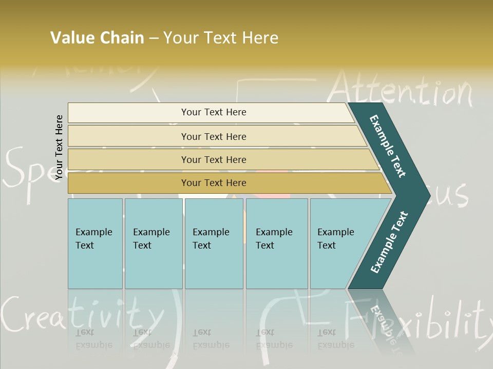 Blackboard Attention Analysis PowerPoint Template