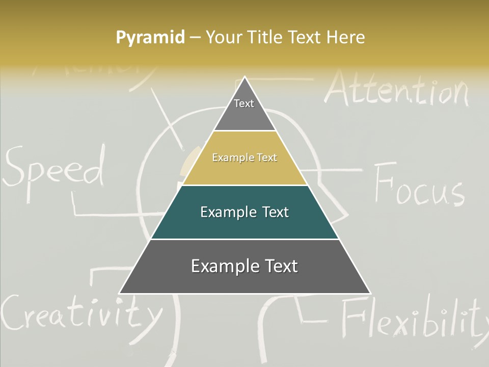 Blackboard Attention Analysis PowerPoint Template