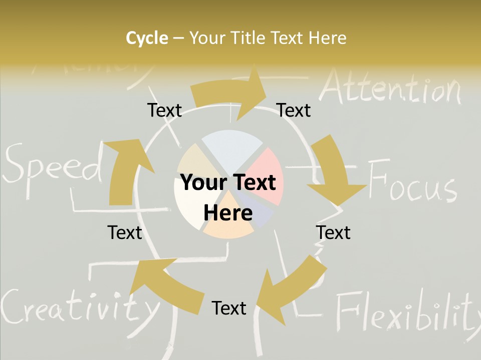 Blackboard Attention Analysis PowerPoint Template