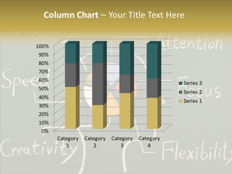 Blackboard Attention Analysis PowerPoint Template