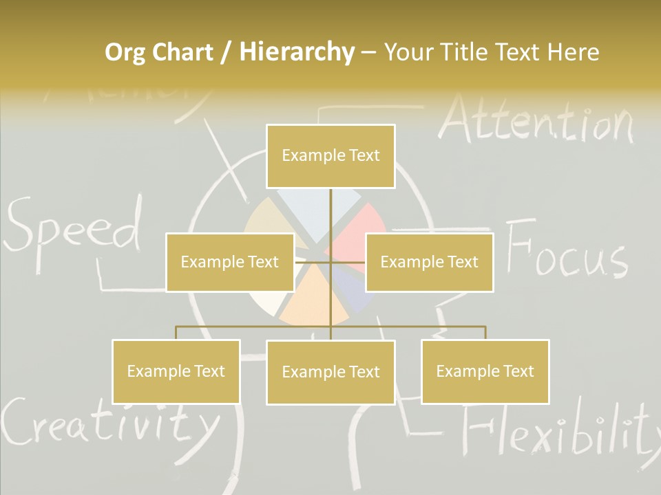 Blackboard Attention Analysis PowerPoint Template