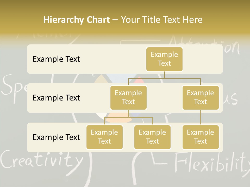 Blackboard Attention Analysis PowerPoint Template