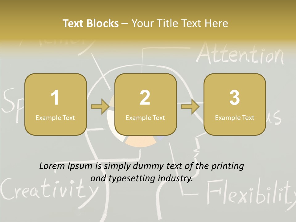 Blackboard Attention Analysis PowerPoint Template