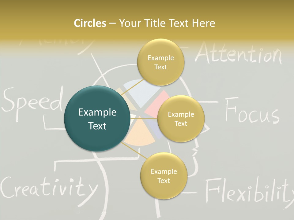 Blackboard Attention Analysis PowerPoint Template