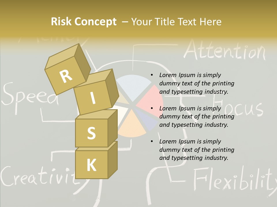 Blackboard Attention Analysis PowerPoint Template