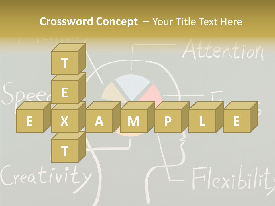 Blackboard Attention Analysis PowerPoint Template