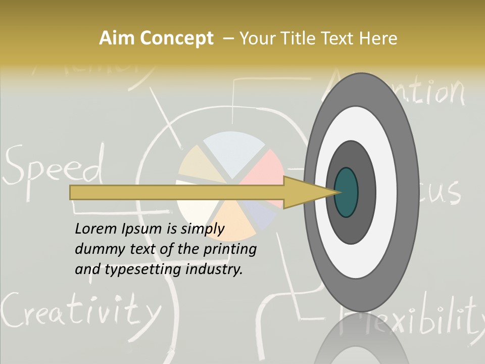 Blackboard Attention Analysis PowerPoint Template