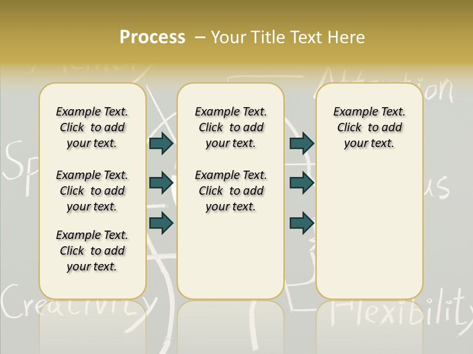 Blackboard Attention Analysis PowerPoint Template