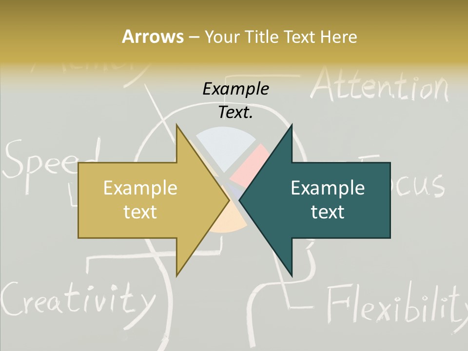 Blackboard Attention Analysis PowerPoint Template