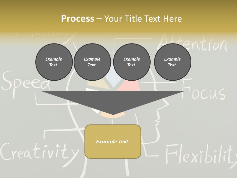 Blackboard Attention Analysis PowerPoint Template