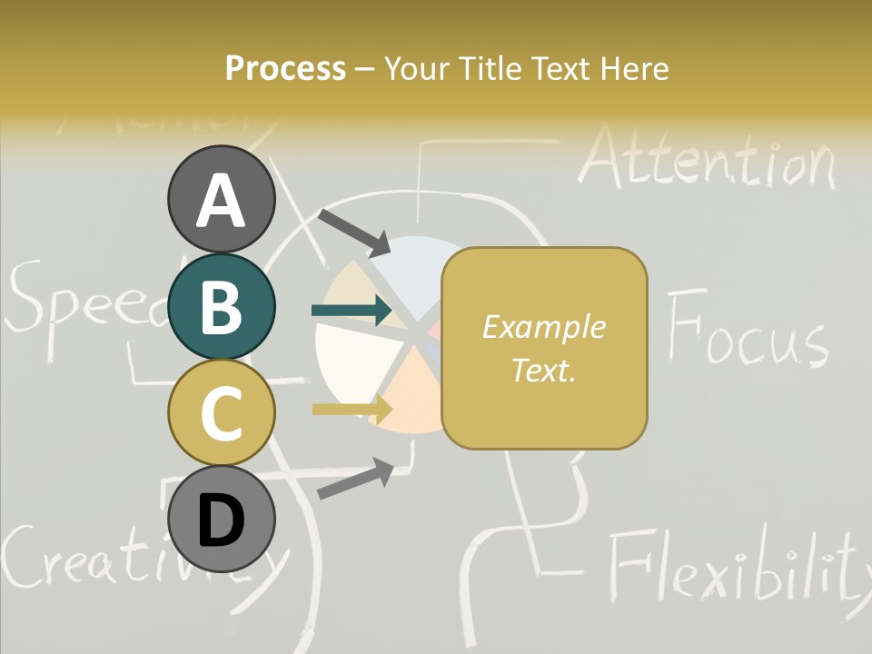 Blackboard Attention Analysis PowerPoint Template