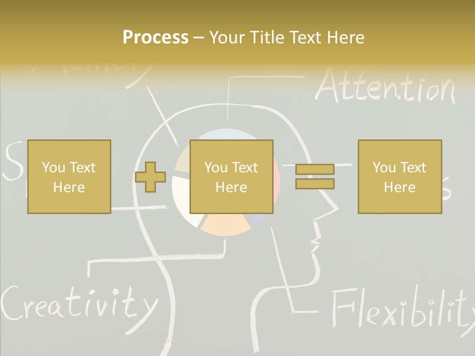 Blackboard Attention Analysis PowerPoint Template