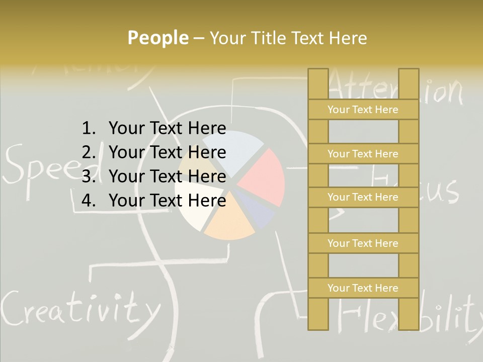 Blackboard Attention Analysis PowerPoint Template