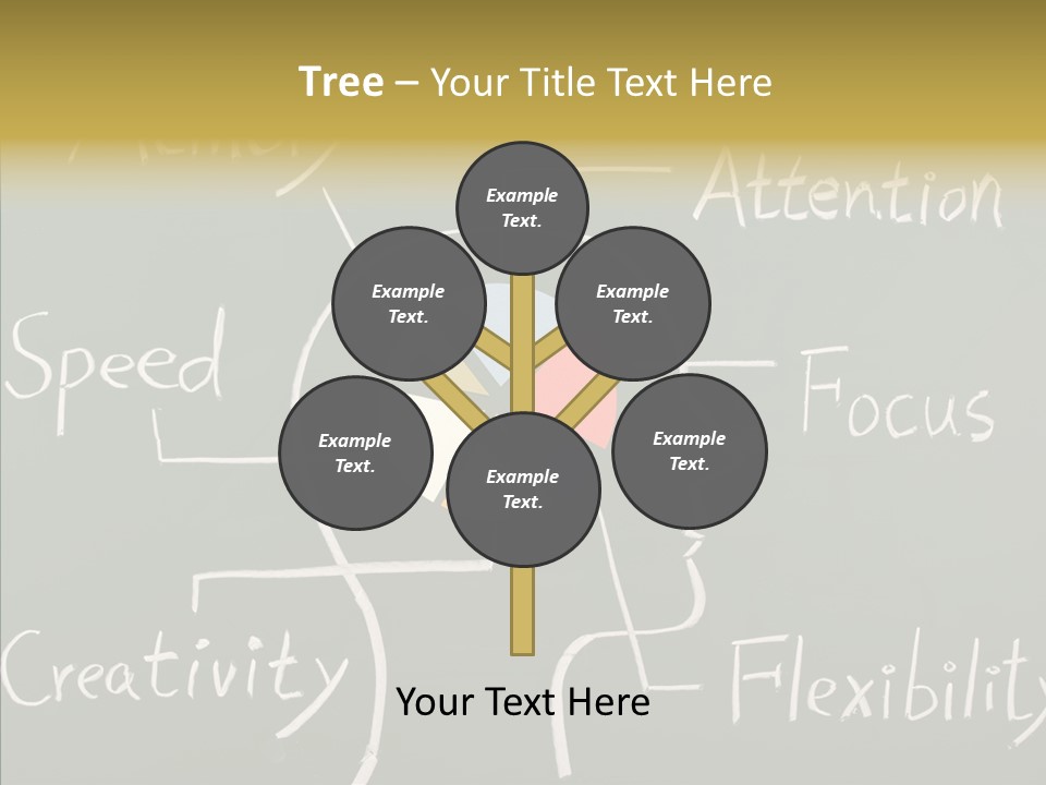 Blackboard Attention Analysis PowerPoint Template