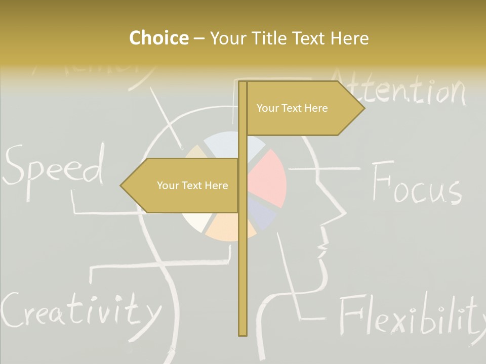 Blackboard Attention Analysis PowerPoint Template