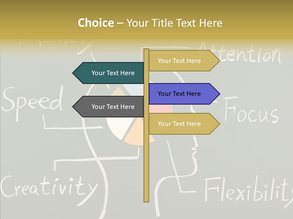 Blackboard Attention Analysis PowerPoint Template