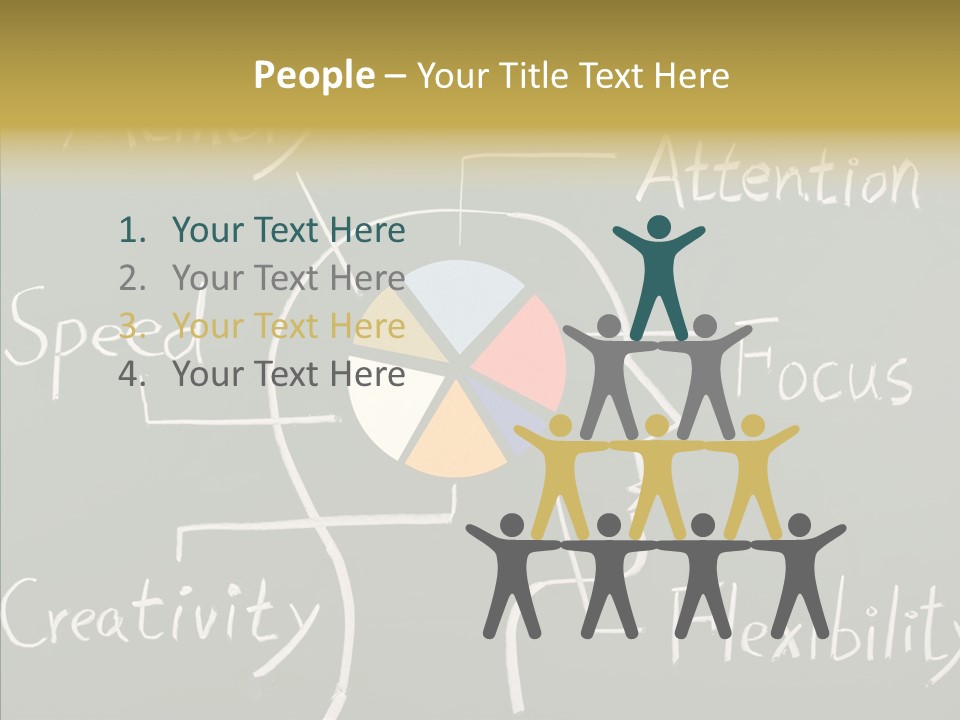 Blackboard Attention Analysis PowerPoint Template