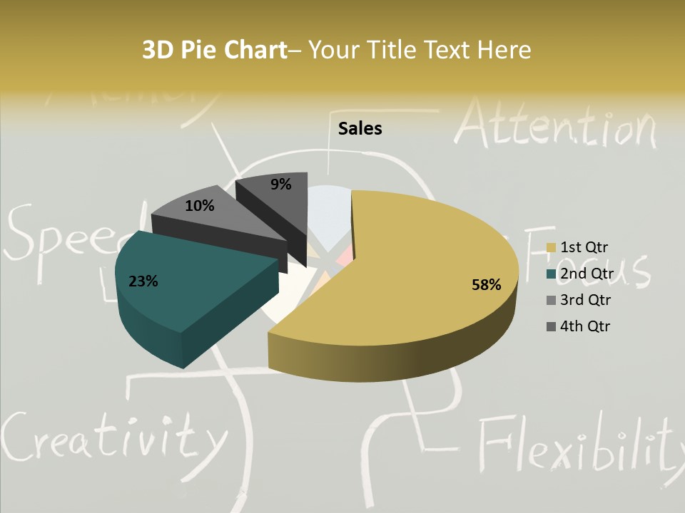 Blackboard Attention Analysis PowerPoint Template