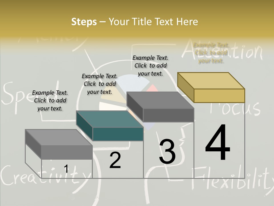 Blackboard Attention Analysis PowerPoint Template