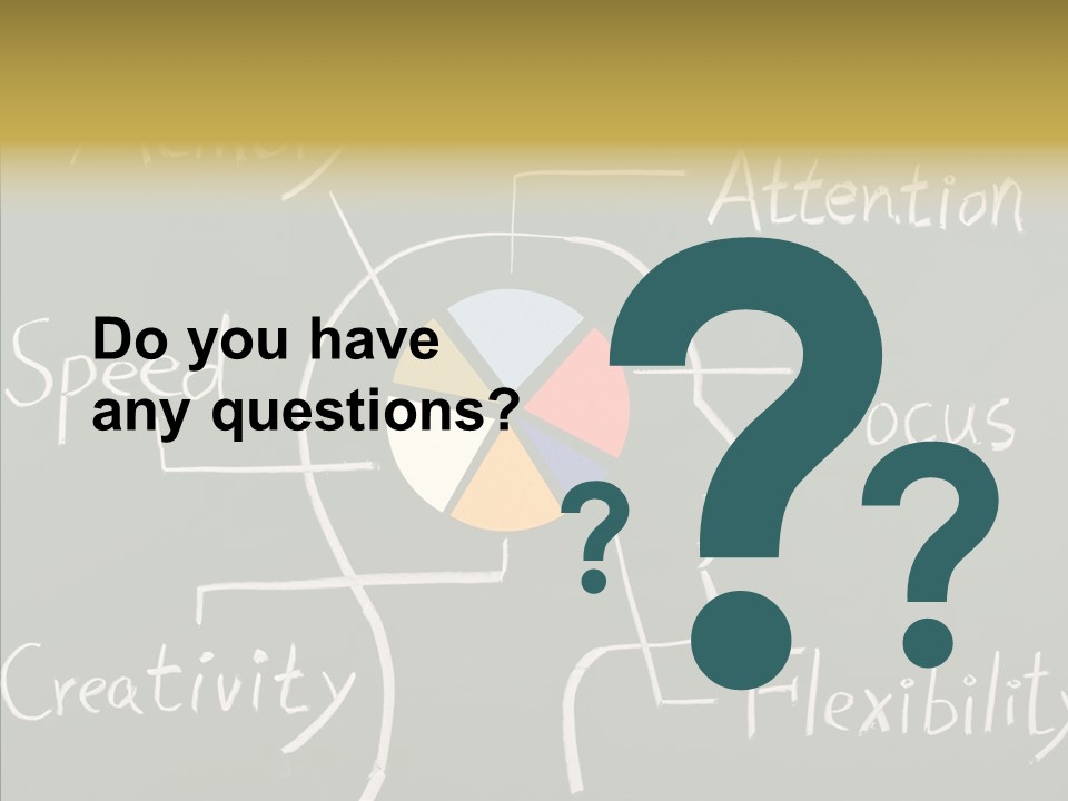 Blackboard Attention Analysis PowerPoint Template