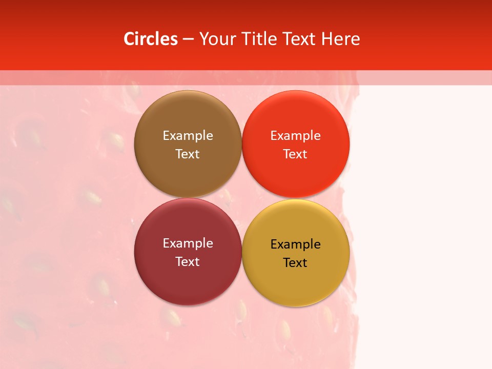 Wet Seeds Appetizing PowerPoint Template