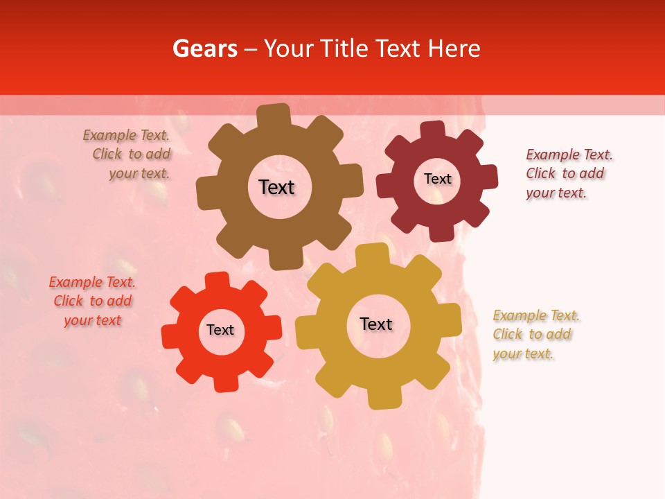 Wet Seeds Appetizing PowerPoint Template