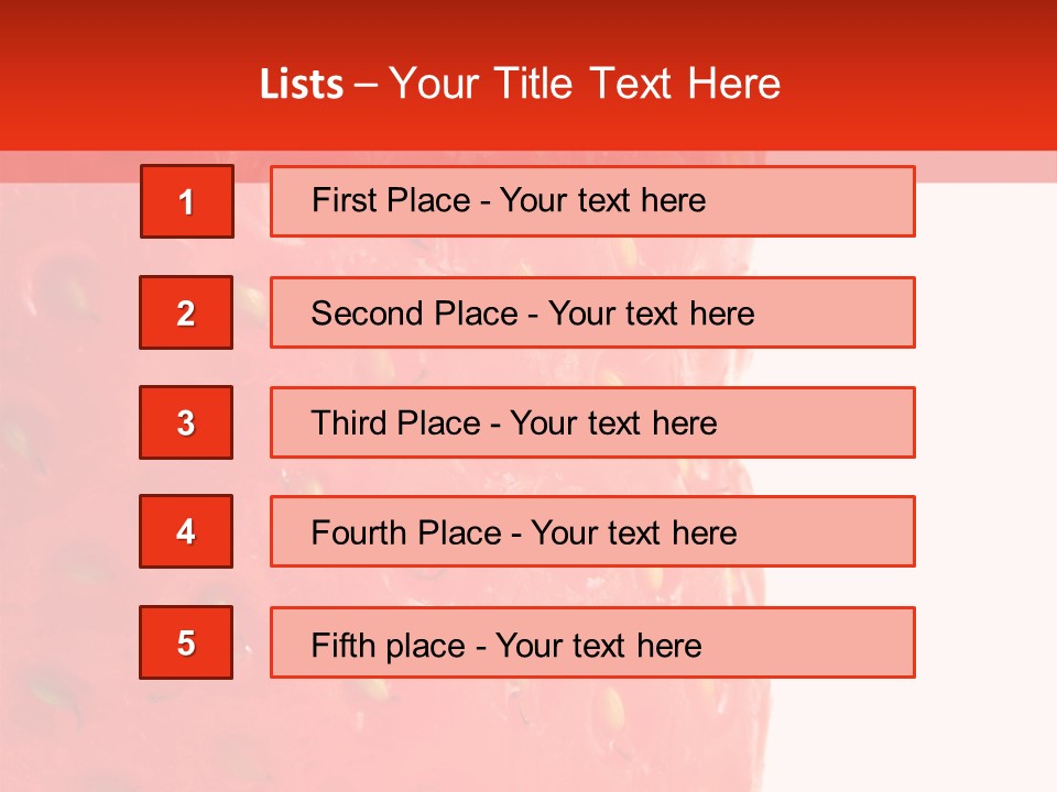 Wet Seeds Appetizing PowerPoint Template