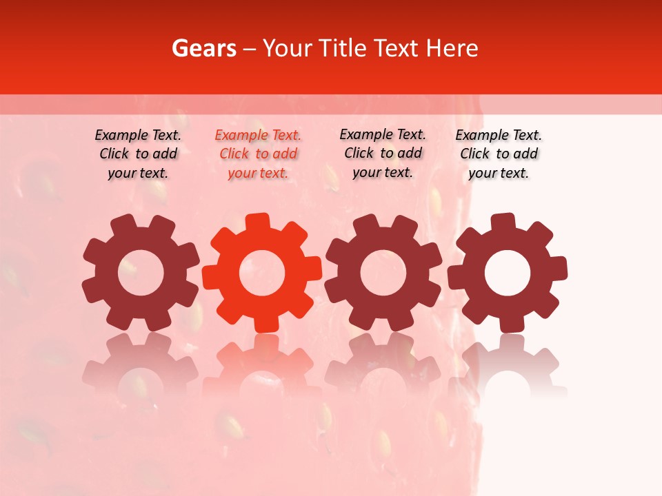 Wet Seeds Appetizing PowerPoint Template