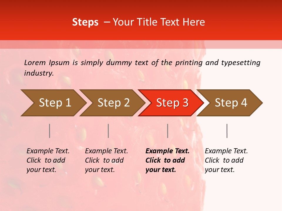 Wet Seeds Appetizing PowerPoint Template