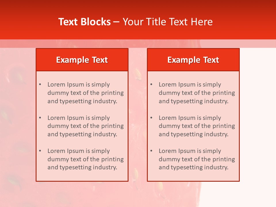 Wet Seeds Appetizing PowerPoint Template
