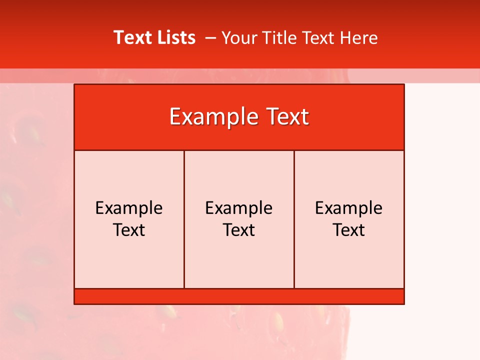 Wet Seeds Appetizing PowerPoint Template