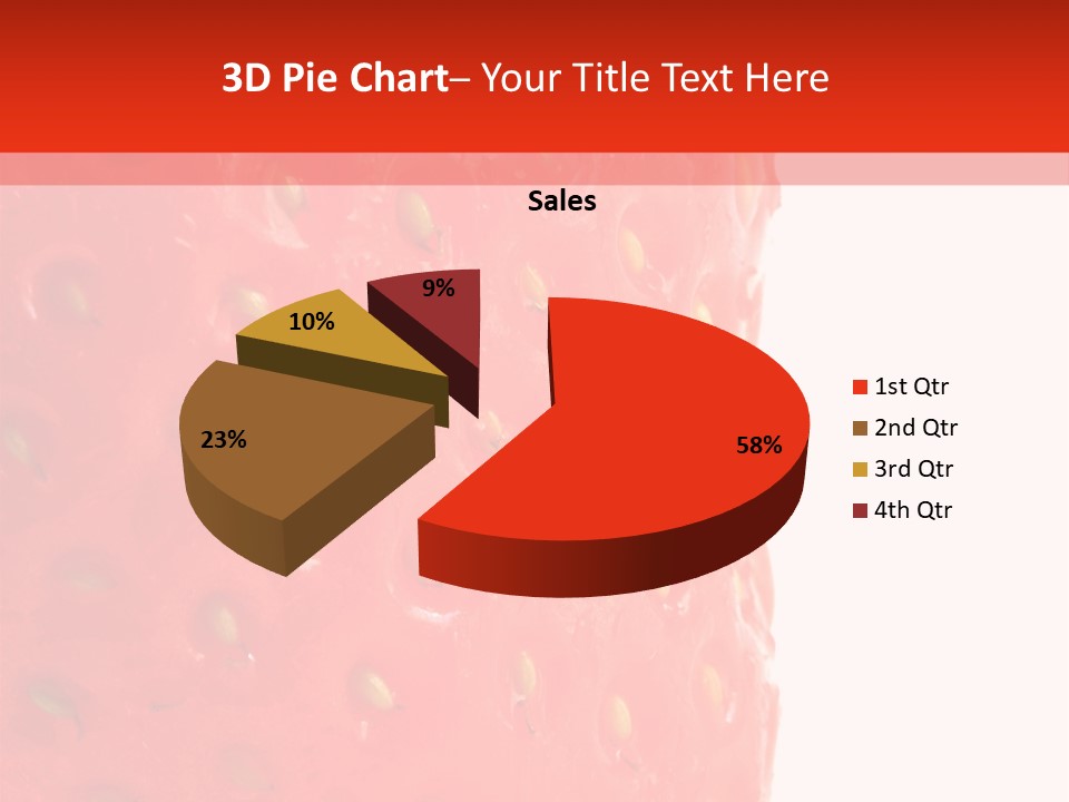 Wet Seeds Appetizing PowerPoint Template
