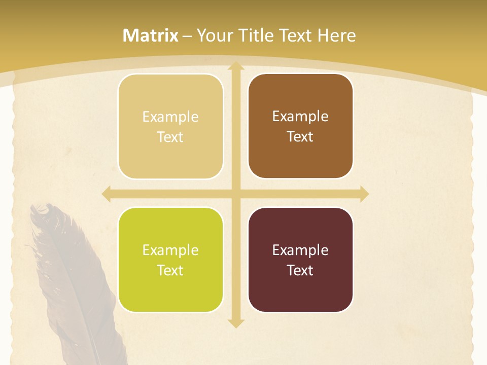 Grungy Message Retro PowerPoint Template